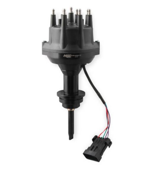 23813 Distributor - Chrysler 318-360 -340 Black Dual Sync Distributor