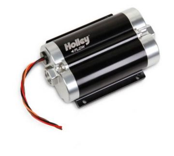 12-815-1 Holley Black Fuel Pump - 140 GPH Black   Elect Any fuel ok