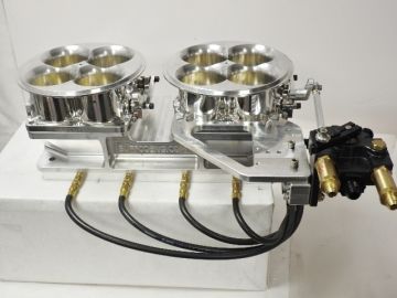 Alkydigger Fuel Injection-Superchargers-Ignitions: Throttle Arm, 5/16 in,  Aluminum, Natural, Sprint Car, Each